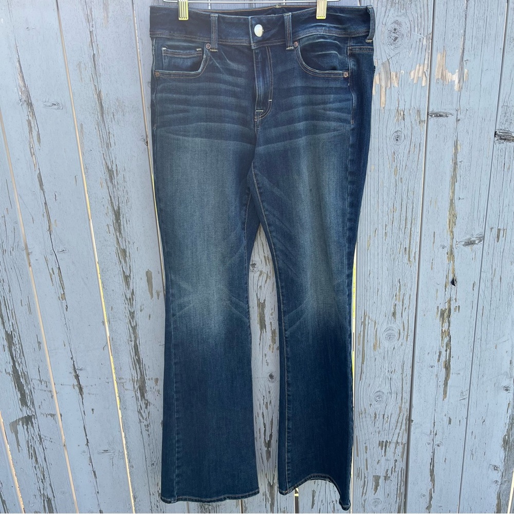 American Eagle Super Stretch Kick Boot Jeans